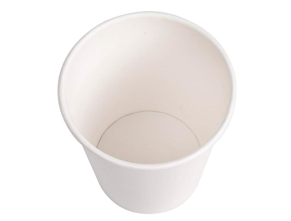 VASO DE CARTON BIODEGRADABLE BLANCO 400 ML PAQUETE DE 40 UNIDADES